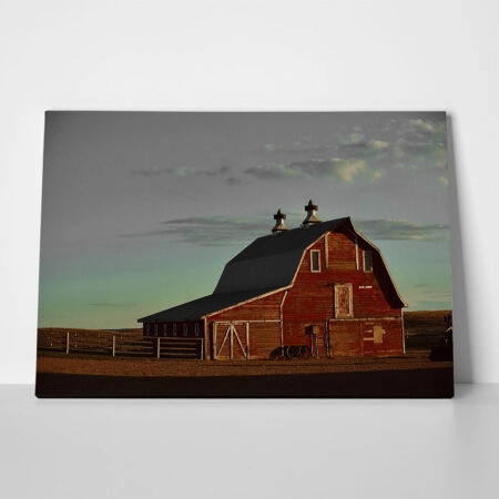 Πίνακας σε Καμβά RUSTIC FARMHOUSE BARN 21 - 