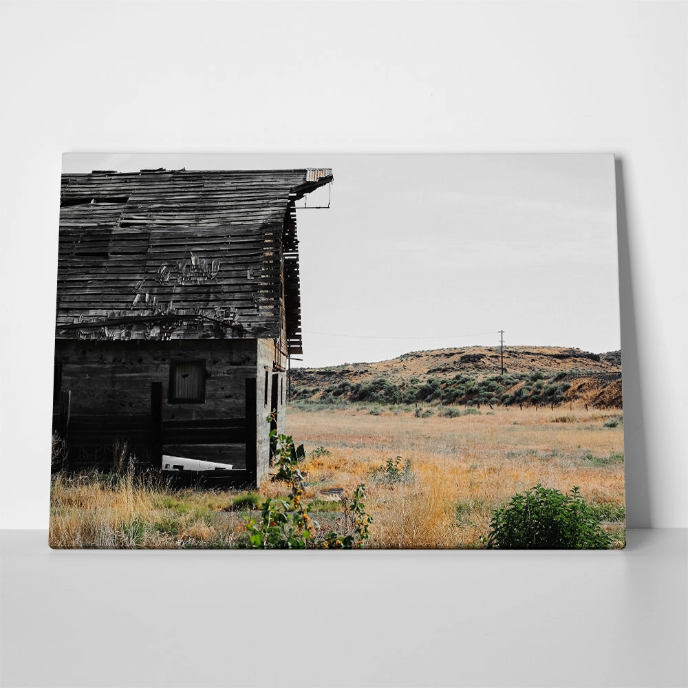 Πίνακας σε Καμβά RUSTIC FARMHOUSE BARN 24