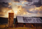 Πίνακας σε Καμβά RUSTIC FARMHOUSE BARN 26