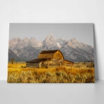 Πίνακας σε Καμβά RUSTIC FARMHOUSE BARN 2