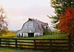 Πίνακας σε Καμβά RUSTIC FARMHOUSE BARN 3