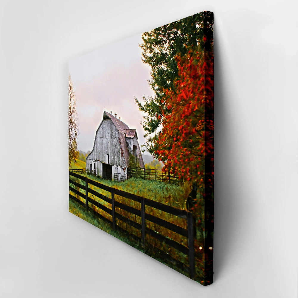 Πίνακας σε Καμβά RUSTIC FARMHOUSE BARN 3