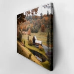 Πίνακας σε Καμβά RUSTIC FARMHOUSE BARN 4