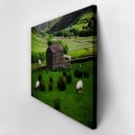 Πίνακας σε Καμβά RUSTIC FARMHOUSE BARN 5