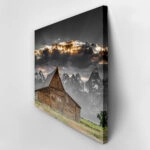 Πίνακας σε Καμβά RUSTIC FARMHOUSE BARN 7