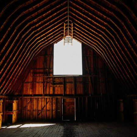 Πίνακας σε Καμβά RUSTIC FARMHOUSE BARN -  Sticky 5