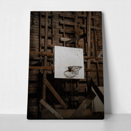 Πίνακας σε Καμβά RUSTIC FARMHOUSE BASKET 2 - 