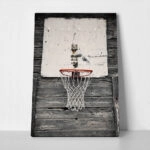 Πίνακας σε Καμβά RUSTIC FARMHOUSE BASKET 3