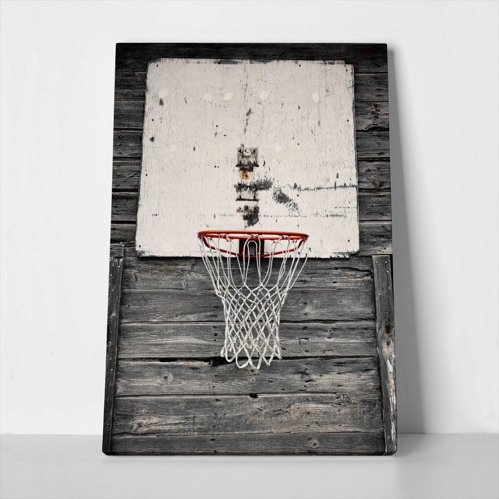 Πίνακας σε Καμβά RUSTIC FARMHOUSE BASKET 3