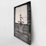 Πίνακας σε Καμβά RUSTIC FARMHOUSE BASKET 3