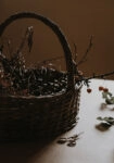 Πίνακας σε Καμβά RUSTIC FARMHOUSE BASKET