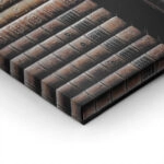 Πίνακας σε Καμβά RUSTIC FARMHOUSE BOOKS
