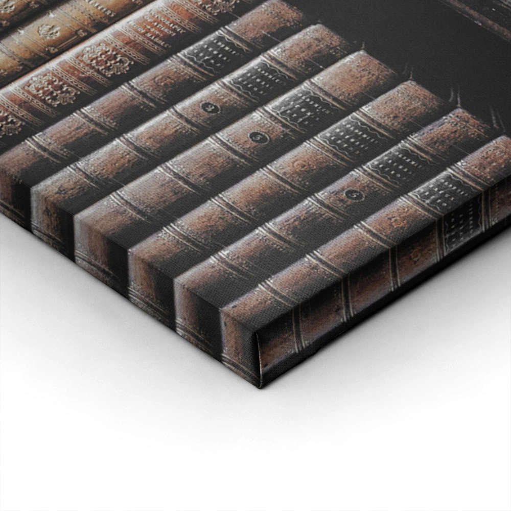 Πίνακας σε Καμβά RUSTIC FARMHOUSE BOOKS