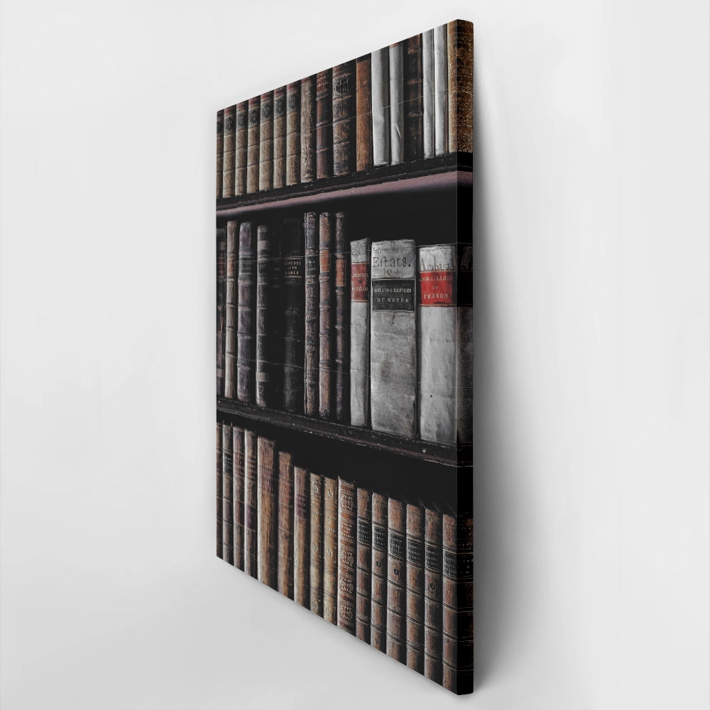 Πίνακας σε Καμβά RUSTIC FARMHOUSE BOOKS