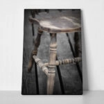 Πίνακας σε Καμβά RUSTIC FARMHOUSE CHAIR