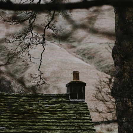 Πίνακας σε Καμβά RUSTIC FARMHOUSE CHIMNEY -  Sticky 5