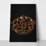 Πίνακας σε Καμβά RUSTIC FARMHOUSE CINNAMON STICKS