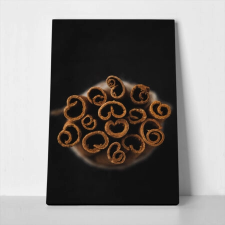 Πίνακας σε Καμβά RUSTIC FARMHOUSE CINNAMON STICKS - 