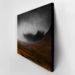Πίνακας σε Καμβά RUSTIC FARMHOUSE CLOUDY FIELD