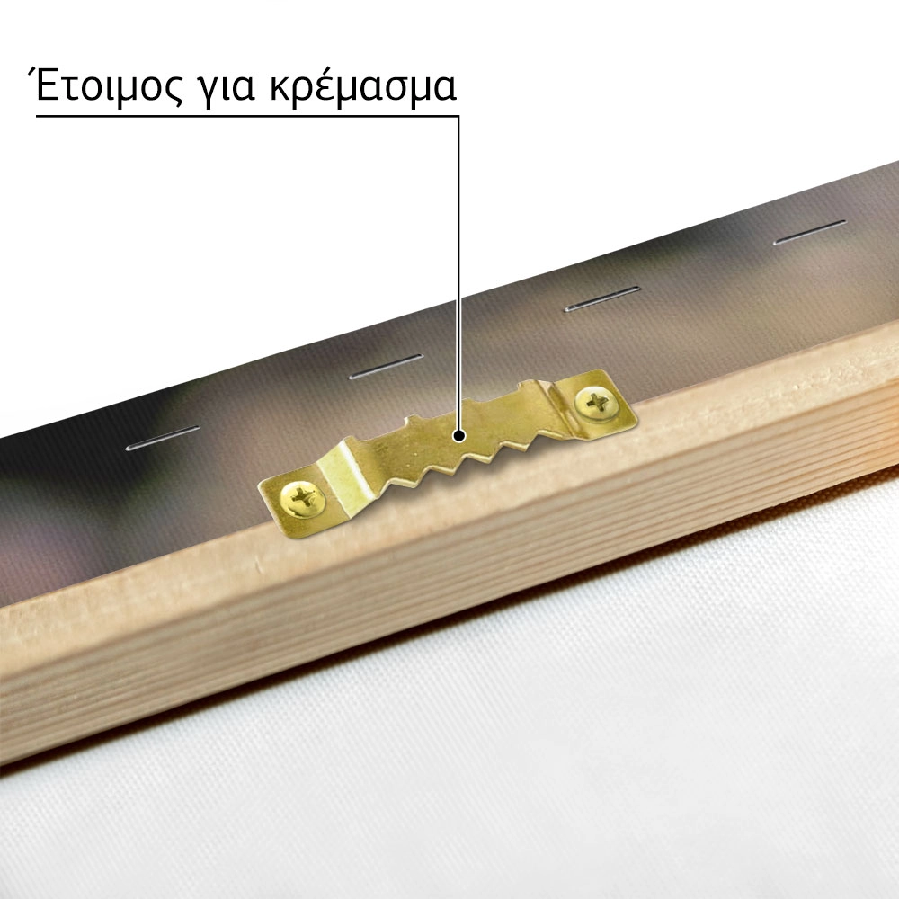 Πίνακας σε Καμβά RUSTIC FARMHOUSE COFFEE BEANS