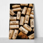 Πίνακας σε Καμβά RUSTIC FARMHOUSE CORKS