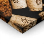Πίνακας σε Καμβά RUSTIC FARMHOUSE CORKS