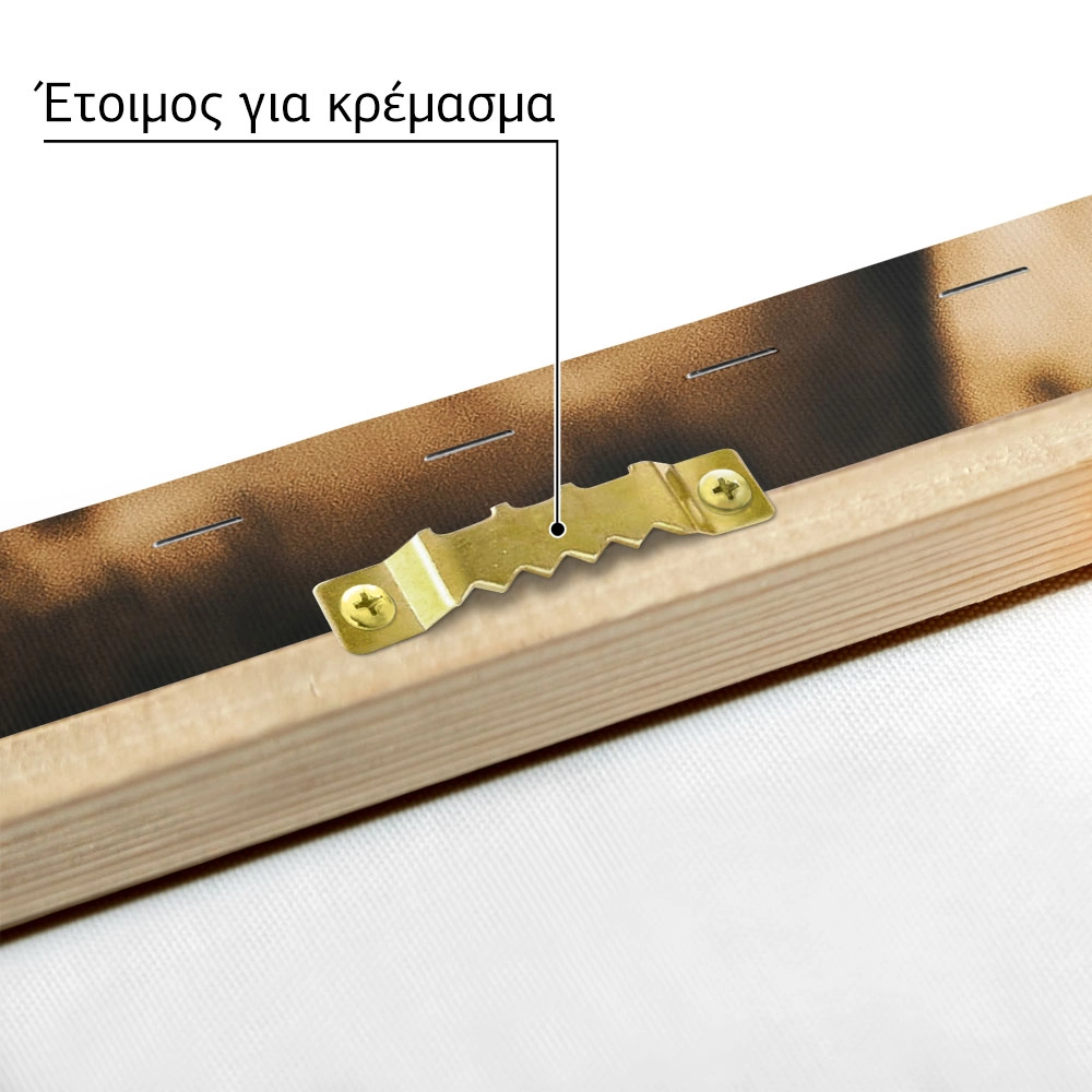 Πίνακας σε Καμβά RUSTIC FARMHOUSE CORKS