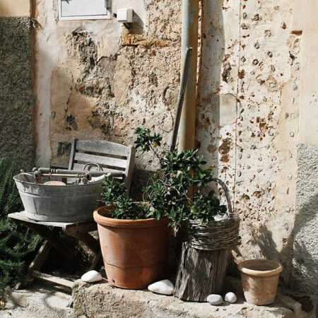 Πίνακας σε Καμβά RUSTIC FARMHOUSE CORNER -  Sticky 5