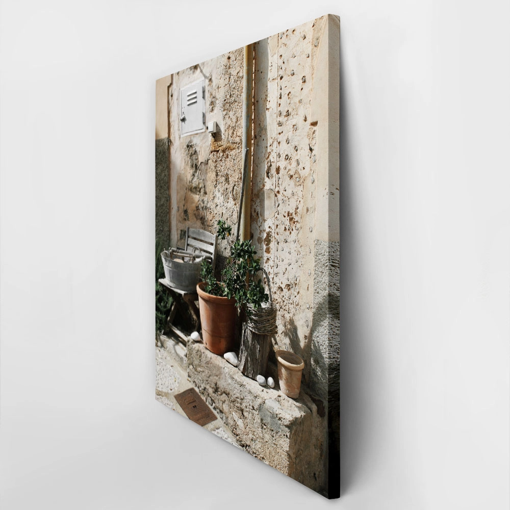 Πίνακας σε Καμβά RUSTIC FARMHOUSE CORNER