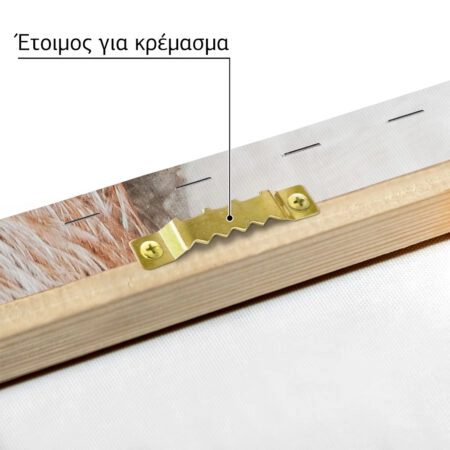 Πίνακας σε Καμβά RUSTIC FARMHOUSE COW 13 -  Sticky 4