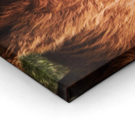 Πίνακας σε Καμβά RUSTIC FARMHOUSE COWS 13 -  Sticky 1