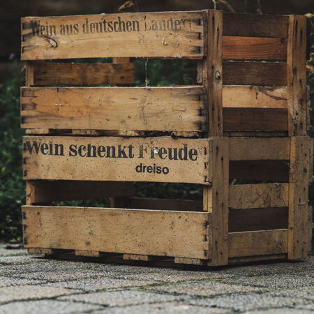 Πίνακας σε Καμβά RUSTIC FARMHOUSE CRATES -  Sticky 5