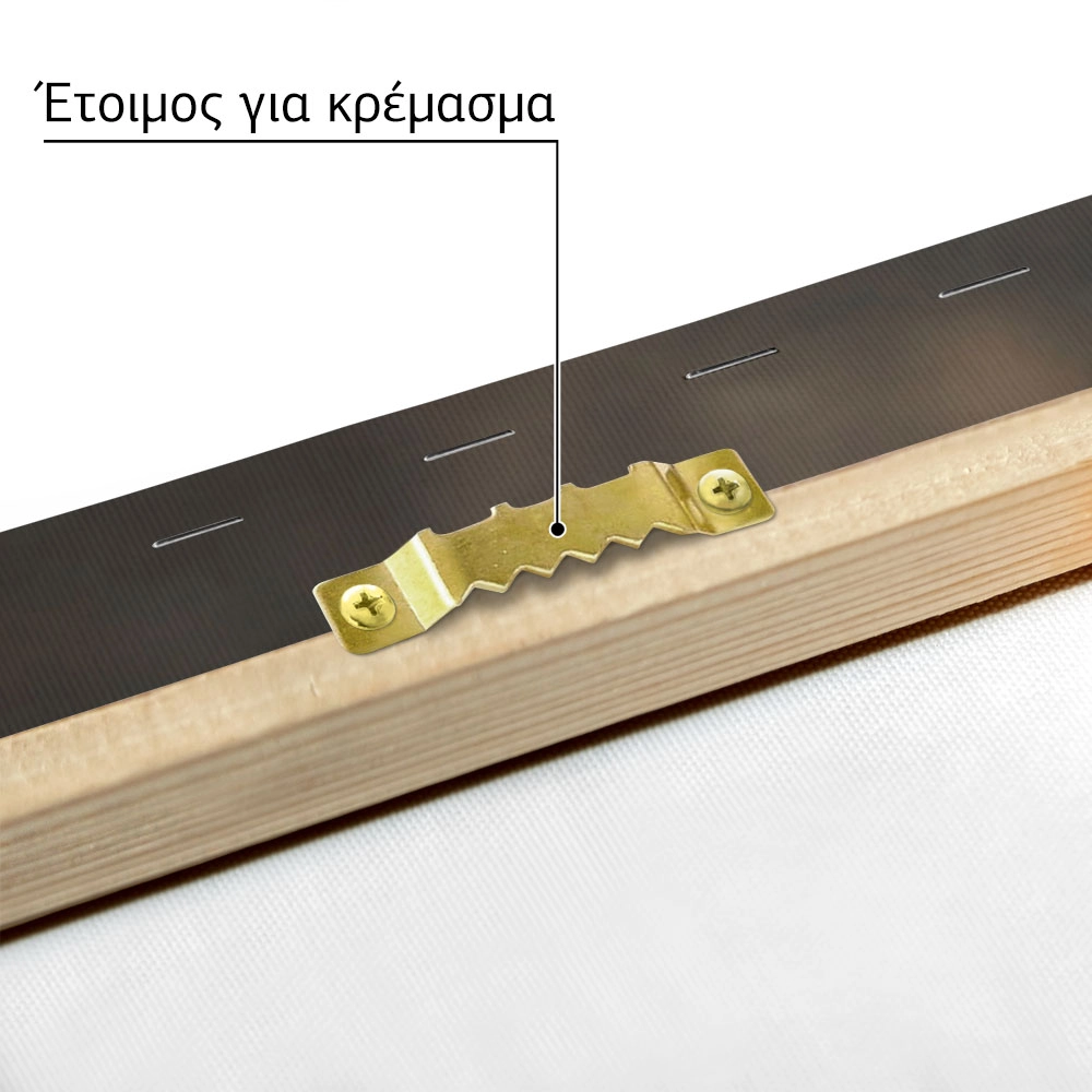 Πίνακας σε Καμβά RUSTIC FARMHOUSE CRATES