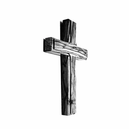 Πίνακας σε Καμβά RUSTIC FARMHOUSE CROSS -  Sticky 5
