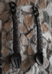 Πίνακας σε Καμβά RUSTIC FARMHOUSE CUTLERY