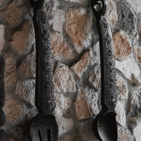 Πίνακας σε Καμβά RUSTIC FARMHOUSE CUTLERY -  Sticky 5