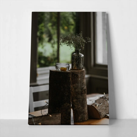 Πίνακας σε Καμβά RUSTIC FARMHOUSE DECORATIVE - 