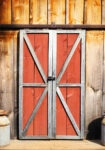 Πίνακας σε Καμβά RUSTIC FARMHOUSE DOOR 4