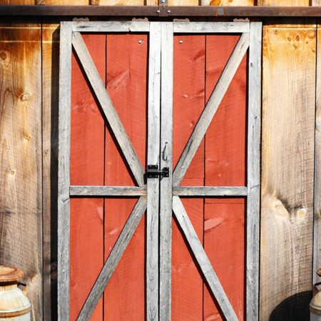Πίνακας σε Καμβά RUSTIC FARMHOUSE DOOR 4 -  Sticky 5
