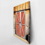 Πίνακας σε Καμβά RUSTIC FARMHOUSE DOOR 4
