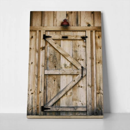 Πίνακας σε Καμβά RUSTIC FARMHOUSE DOOR 5 - 
