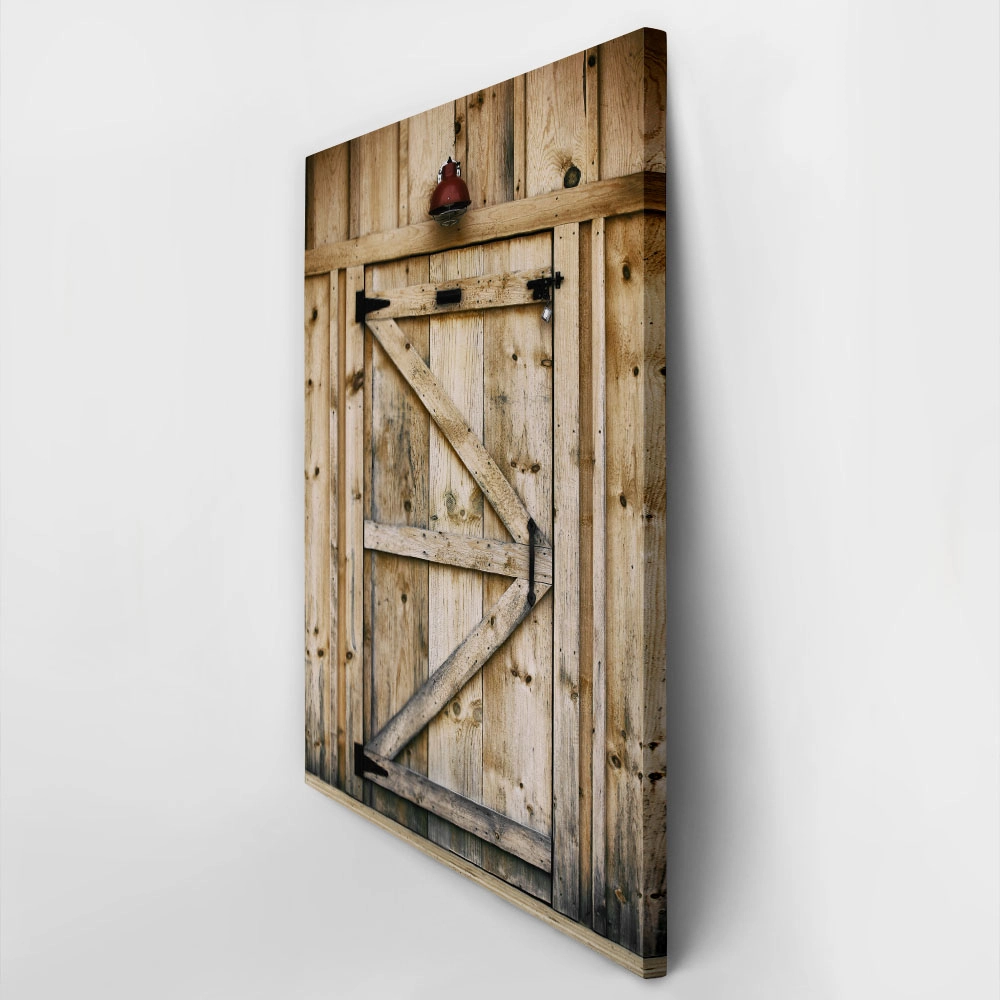 Πίνακας σε Καμβά RUSTIC FARMHOUSE DOOR 5