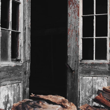 Πίνακας σε Καμβά RUSTIC FARMHOUSE DOOR 6 -  Sticky 5