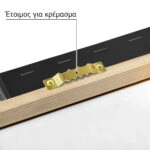Πίνακας σε Καμβά RUSTIC FARMHOUSE DOOR 6