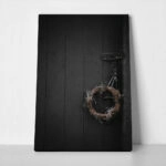 Πίνακας σε Καμβά RUSTIC FARMHOUSE DOOR