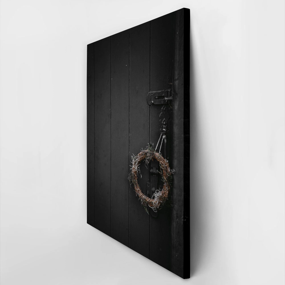 Πίνακας σε Καμβά RUSTIC FARMHOUSE DOOR