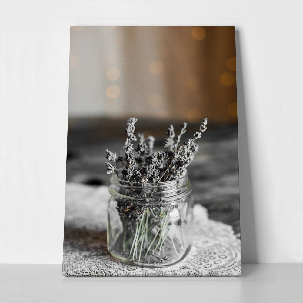 Πίνακας σε Καμβά RUSTIC FARMHOUSE DRIED HERBS