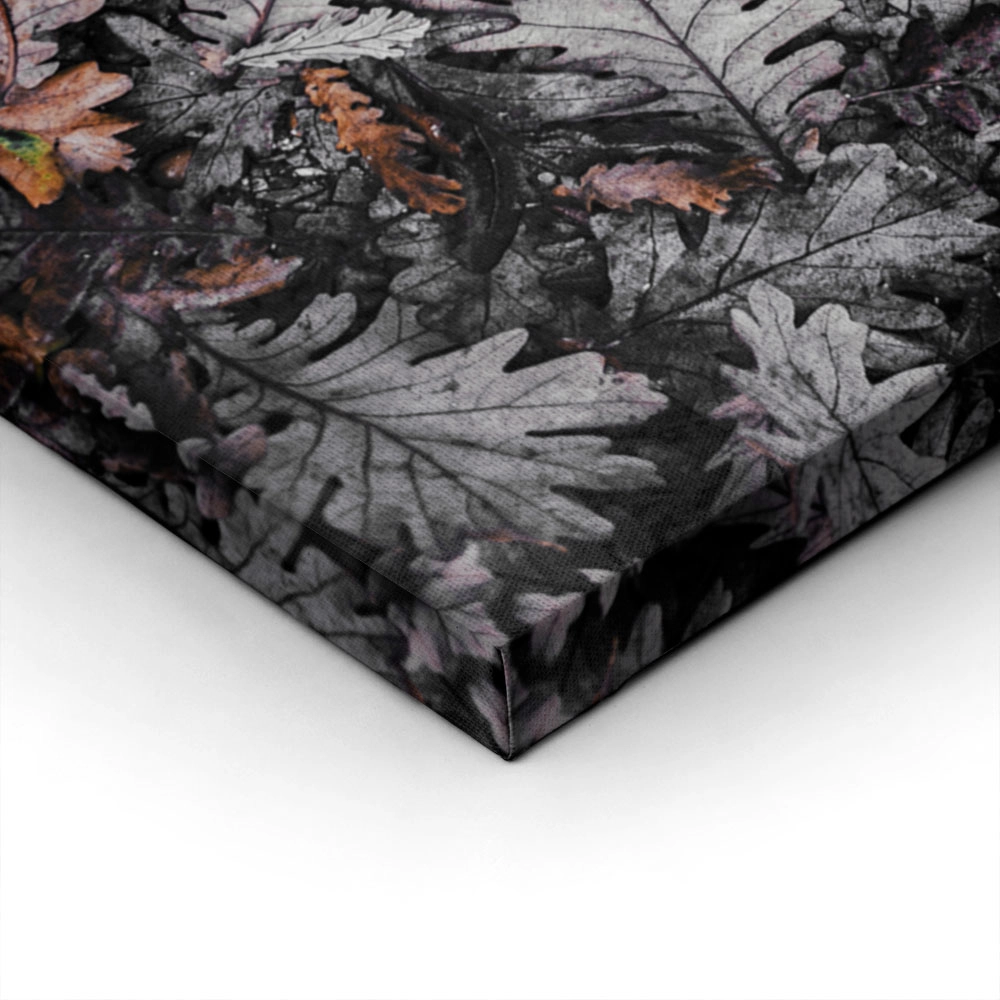 Πίνακας σε Καμβά RUSTIC FARMHOUSE DRIED LEAVES 3
