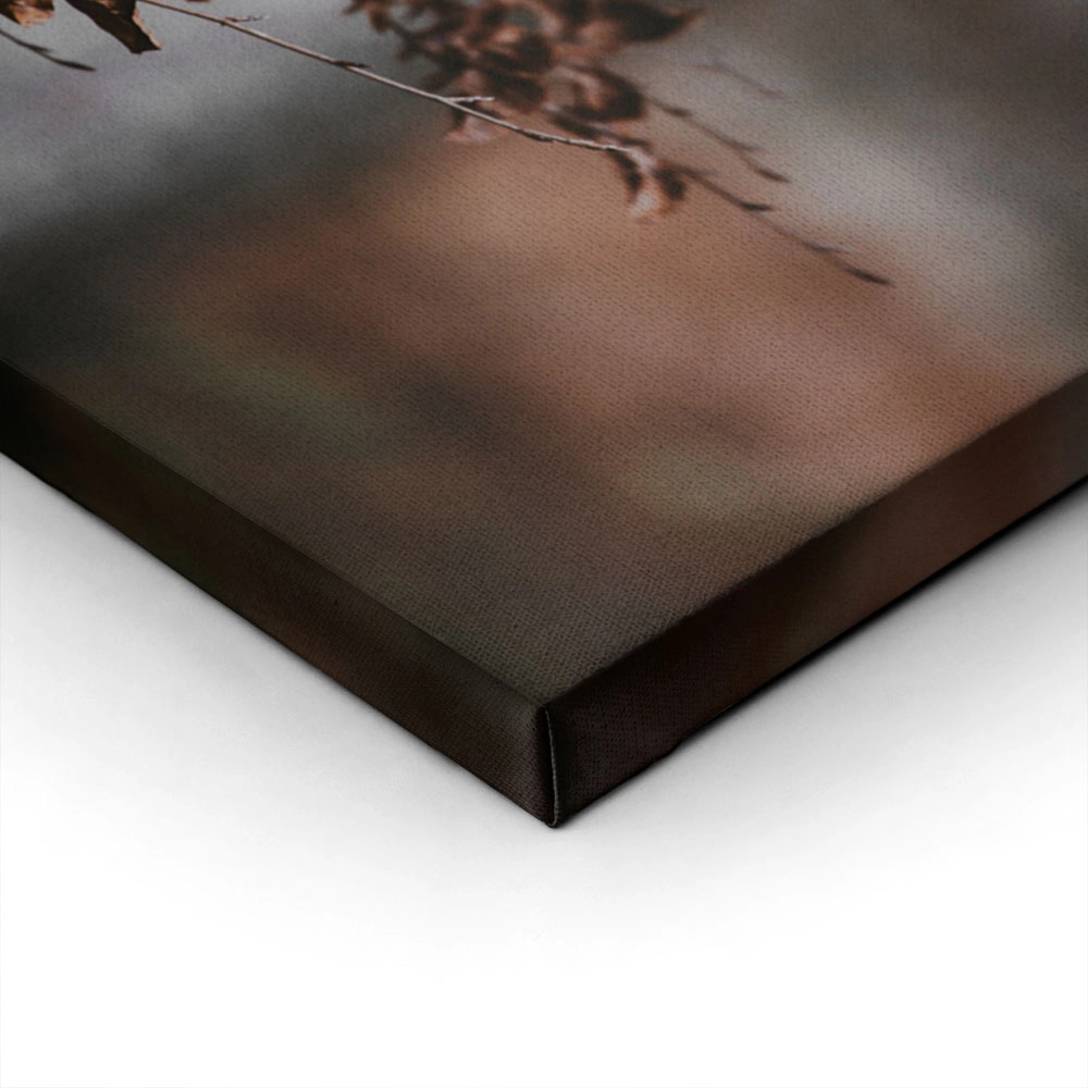 Πίνακας σε Καμβά RUSTIC FARMHOUSE DRIED LEAVES 4