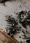 Πίνακας σε Καμβά RUSTIC FARMHOUSE DRIED LEAVES 6